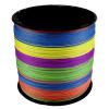 HDNSAUD Fishing Line 12 Braided Fishing Line Length 500m/300m/100m Diameter:0.14mm-0.55mm Size 25-120lb PE Braided Line Floating Line(Multicolor,500M-0.37MM-65LB) view 1