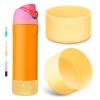 2PCS Glitter Silicone Boot for Owala Water Bottle 24 oz 32 oz 40 oz, Anti-Slip Protective Sleeve for Owala Twist,FreeSip and Flip Stainless Steel Water Bottle, BPA-Free, Dishwasher Safe, Accessories view 1