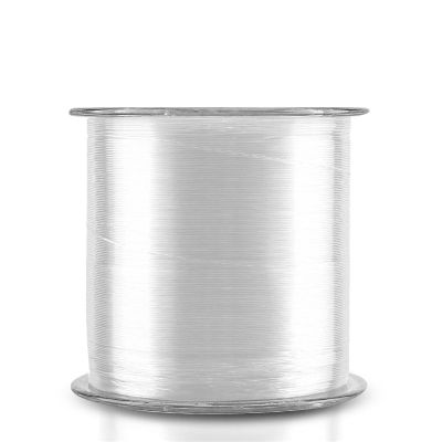 HDNSAUD Fishing Line 500M Fishing Line 0.1MM-0.47MM 2LB-35LB Monofilament Nylon Material from Fishing Carp Line(White 500M,6.0)