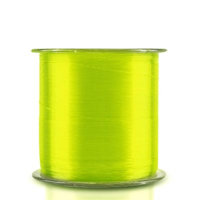 HDNSAUD Fishing Line 500M Fishing Line 0.1MM-0.47MM 2LB-35LB Monofilament Nylon Material from Fishing Carp Line(Yellow 500M,0.6)