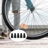 Trinkrittey 30 Pack Black Plastic Universal Bike Valve Caps for MTB, Road Bikes, Motorcycles view 3
