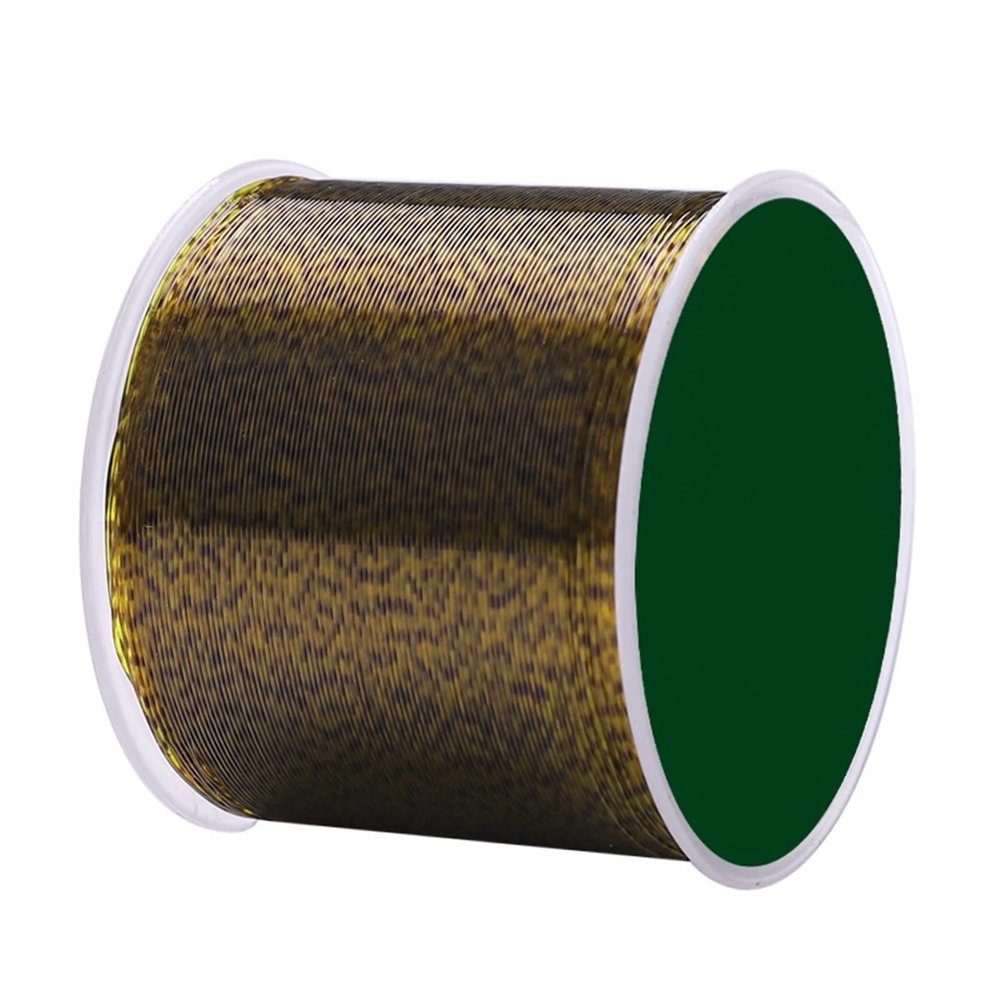 HDNSAUD Fishing Line 120m Invisible Fishing Line 0.20mm-0.50mm 4.13LB-34.32LB Speckle Carp Monofilament Line Super Strong Spotted Line Sinking(Gold,1.5-0.20mm-7.15LB)