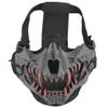 Tactical Face Masks for Halloween Cosplay Paintball Cs Games with Adjustable Bands, Airsoft Masks, Half Face Protective Masks for Men and Women view 1