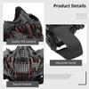 Tactical Face Masks for Halloween Cosplay Paintball Cs Games with Adjustable Bands, Airsoft Masks, Half Face Protective Masks for Men and Women view 2