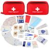 Emergency Medical Supplies, Kit 622 Pcs, Medical Bag Portable for Car, Camping Supplies Complete Kit, Home Professional Traveling, Survival Hiking Medical Kit view 1