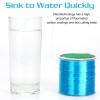 HDNSAUD Fishing Line Nylon Fishing Line Super Stronger 500m Nylon Line Max Drag 7-38LB Fishing Line for Salt/Fresh Water(Purple,1.0-0.16mm-10LB) view 4