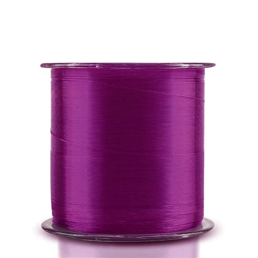 HDNSAUD Fishing Line 500M Fishing Line 0.1MM-0.47MM 2LB-35LB Monofilament Nylon Material from Fishing Carp Line(Purple 500M,4.0)