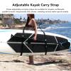 DriKou Paddle Board Carrying Strap, Paddle Board Strap Nylon Adjustable Shoulder Straps Multifunctional Secure Reliable, Kayak Carrying Strap for Surfboards Long Boards Canoe view 2