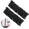 2PCS Roaring 20s Sleeve Garters for Men, Elastic Shirt Sleeve Holders Anti-Slip Shirt Stays Armband Garter Belt Straps Costume for 1920s Mens Costume and Party(Black) view 4