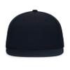 Pacific Headwear Premium Lightweight Perforated Pacflex Cap Powered by Coolcore, Black, XS view 2