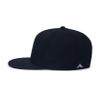 Pacific Headwear Premium Lightweight Perforated Pacflex Cap Powered by Coolcore, Black, XS view 4