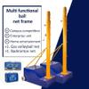 BTURYT Volleyball net Volleyball/Badminton Stand with Increase Stable Base,Portable Wheels Indoor & Outdoor Use Indoor Gym view 2