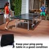 72.83 X 64.96 X 27.55In Fits Taffeta Fabric Polyester 210D Waterproof Cover Table Tennis Table, For Protection Weather All Tables Size Regulation view 4