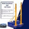 BTURYT Volleyball net Volleyball/Badminton Stand with Increase Stable Base,Portable Wheels Indoor & Outdoor Use Indoor Gym, Style 4 view 2