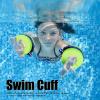 Swimming Cuffs, Foam Swimming Ankle Bands, Swim Cuff with Buckle Strap for Swimming Fitness Training view 2