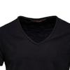 1/2/3 Pack Cotton Shirt for Men Short Sleeve V Neck Summer Casual T-Shirts Soft Comfortable Slim Basic Tee Tops (Green/Black/White,M) view 3