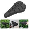 DLOULP Bike Seat Cushion Covers Breathable Padded Bike Seat Cover Bike Saddle Pad Shockproof Cover for Mountain Road Bike view 2