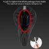 DLOULP Bike Seat Cushion Covers Breathable Padded Bike Seat Cover Bike Saddle Pad Shockproof Cover for Mountain Road Bike view 3