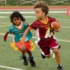 Hilhook Flag Football Belts, 14 Player Flag Football Set with 42 Flags for Kids Youth and Adults Training Equipment (White and Yellow) view 2