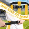 Hilhook Flag Football Belts, 14 Player Flag Football Set with 42 Flags for Kids Youth and Adults Training Equipment (White and Yellow) view 3