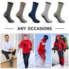 BESTENA 5 Pairs Merino Wool Socks Cushioned Men's Hiking Socks Breathable Warm Sock Thick Crew Sock Thermal Athletic Socks view 2