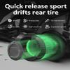 GLDYTIMES 2PCS 10x2.75 Quick Release Sports Drift Tires Fit for Segway Ninebot Gokart pro/S MAX/Gokart Kit(with Ninebot S Max), 10-2.75 Gokart Bundle Drifting Rear Tire view 4