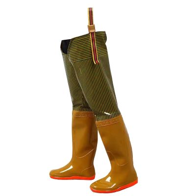 KPHYMOD Hip Waders for Men Women, Waterproof PVC Waders Boots, Duck Hunting & Fishing Insulated Bootfoot(8)