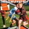 Hilhook Flag Football Belts, 14 Player Flag Football Set with 42 Flags for Kids Youth and Adults Training Equipment (Yellow and Orange) view 2
