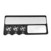 4 in 1 Billiard Cue Tip Repair Tool Pool Tip Tool Snooker Pool Cue Tip Shaper Burnisher Billiard Stick Accessories Metal Repair Tool (Black)