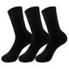 MAGIARTE Womens Compression Athletic Cotton Crew Socks Moisture Wicking Running Cycling Multi Sports Socks for Women 3 PACK (#02M Black) view 1