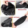 Wkantlaes Front Bike Child Seat Mounted Saddle Seats with Seat Cover Handlebar Combo Pack, Set of Children Saddle Seat Foot Pedals for DYU D3 F Electric Bike Folding Electric Commuter City Bicycle view 3