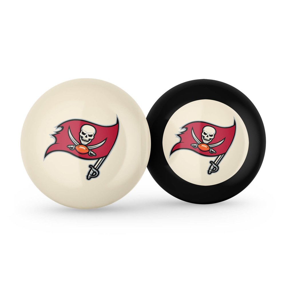 Imperial Tampa Bay Buccaneers Logo Cue Ball & 8 Ball Combo Set