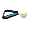 Imperial Los Angeles Chargers Cue Ball & Rack Set view 1