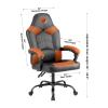 Imperial Black Cleveland Browns Oversized Office Chair view 3