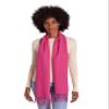 Alashan Cashmere Ultra-Fine Merino Wool and Cashmere Blend Woven Scarf -Luxe fabric-Lightweight- 72" x 12" (Valentine) view 2