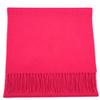 Alashan Cashmere Ultra-Fine Merino Wool and Cashmere Blend Woven Scarf -Luxe fabric-Lightweight- 72" x 12" (Valentine) view 3
