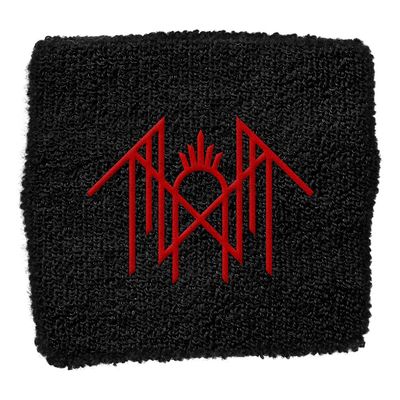 Rock Off officially licensed products Sleep Token Sigil Band Logo Embroidered Sweatband, Black