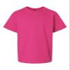 Gildan Unisex Youth Heavy Cotton T-Shirt 5000B Heliconia view 1