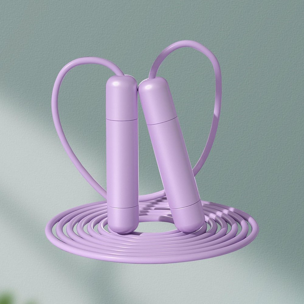 Skipping Rope for Kids, Comfortable Grip Lightweight Wide Application ABS and PVC Skipping Rope Multifunctional for School Students ()