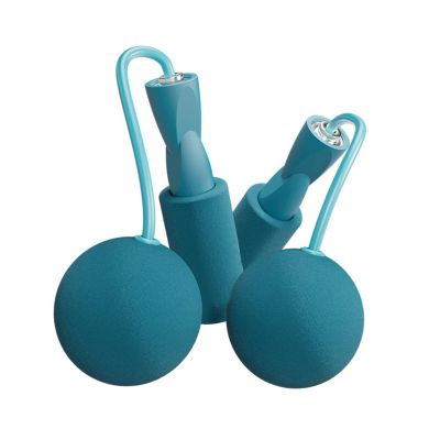 Cordless Skipping Rope, Large Size PVC Material Efficient Portable Cordless Skipping Rope for Adults for Exercise (Blue)