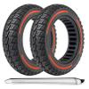 10x2.5-6.1 Solid Tires,102-6.1 Inch Solid Tires for Electric Scooter, 10x2/54-152 Replacement Wheels, Rubber Tyre compatible with Kugoo M4 /Kugoo M4 Pro view 1