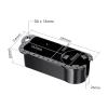 Boat Caddy Organizer Stable Waterproof Cockpit Storage Box with Drainage Fishing view 2