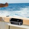 Boat Caddy Organizer Stable Waterproof Cockpit Storage Box with Drainage Fishing view 4