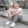 Sweet Hearts Girls Sweatpants - 3 Pack Super Soft Performance Jogger Girls Pants: Made in USA (Sizes 5-18), Size 5-6, Black/Camo/Army Green view 2