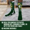 For Bare Feet NFL V Curve Green Bay Packers Socks, Green Bay Socks for Men and Women Crew Socks for Game Day (Green Bay Packers - Team Color, Medium) view 4