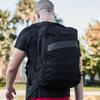 GORUCK Rucker 4.0 25L Black with White Embroidery - Purpose Built Rucking Backpack, Military Weight Training Rucksack w/Ruck Plate Pocket and Extra Padded Straps view 3