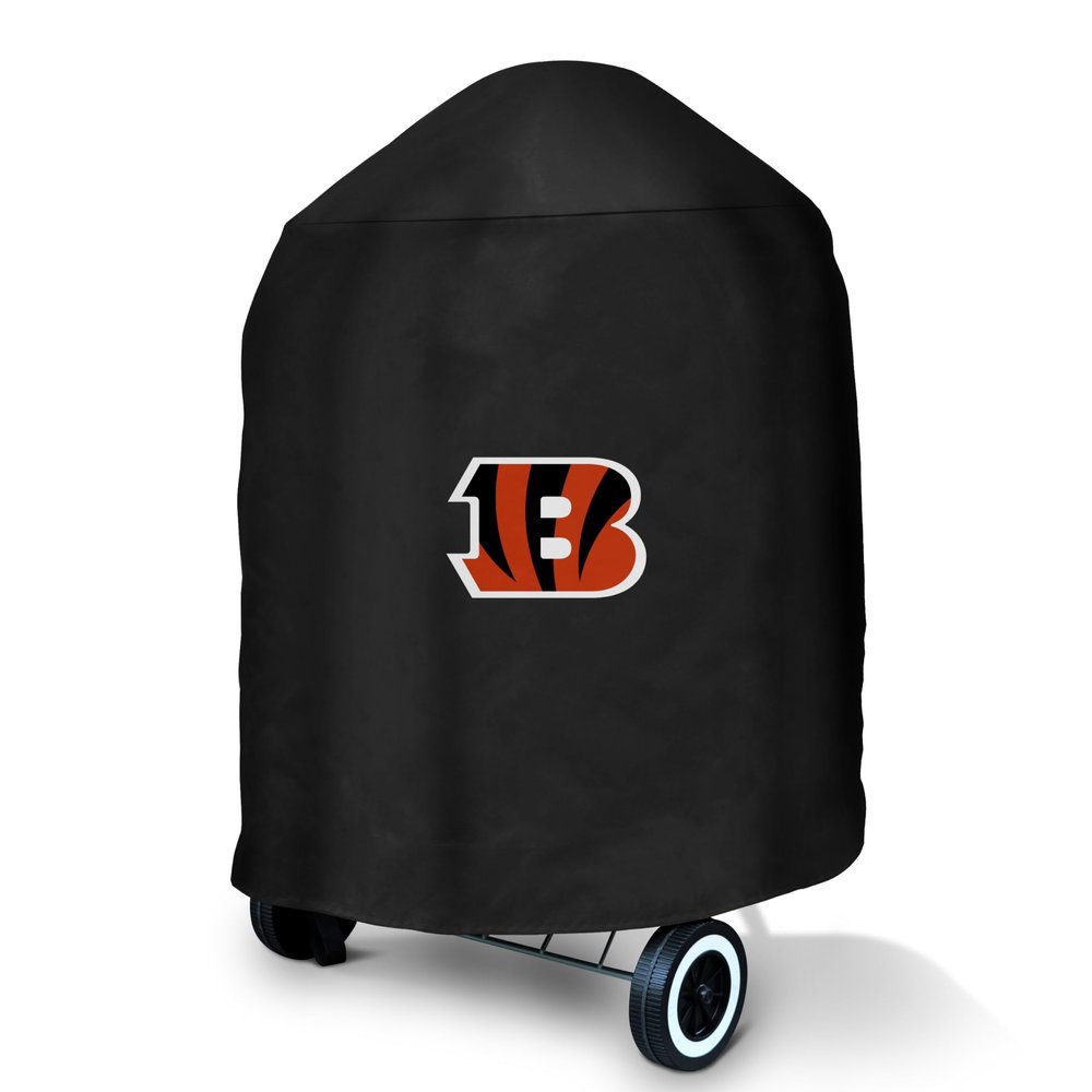 FANMATS 42831 NFL - Cincinnati Bengals Kettle Style Grill Cover with Primary Team Logo - 25in x 25in x 35in