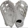 Easton | Professional Collection Fastpitch First Base Mitt | Right Hand Throw | 13" - Single Post Double Bar Web | Grey view 1