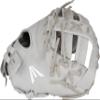 Easton | Professional Collection Fastpitch First Base Mitt | Right Hand Throw | 13" - Single Post Double Bar Web | Grey view 4