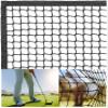 10FT x 20FT Strong Frequent Use Durable Multi-Sports Barrier Net Hitting Practice Nylon Netting with Around Finished Seam High Impact Indoor Outdoor Barrier Net for Golf Baseball Hockey Soccer view 1